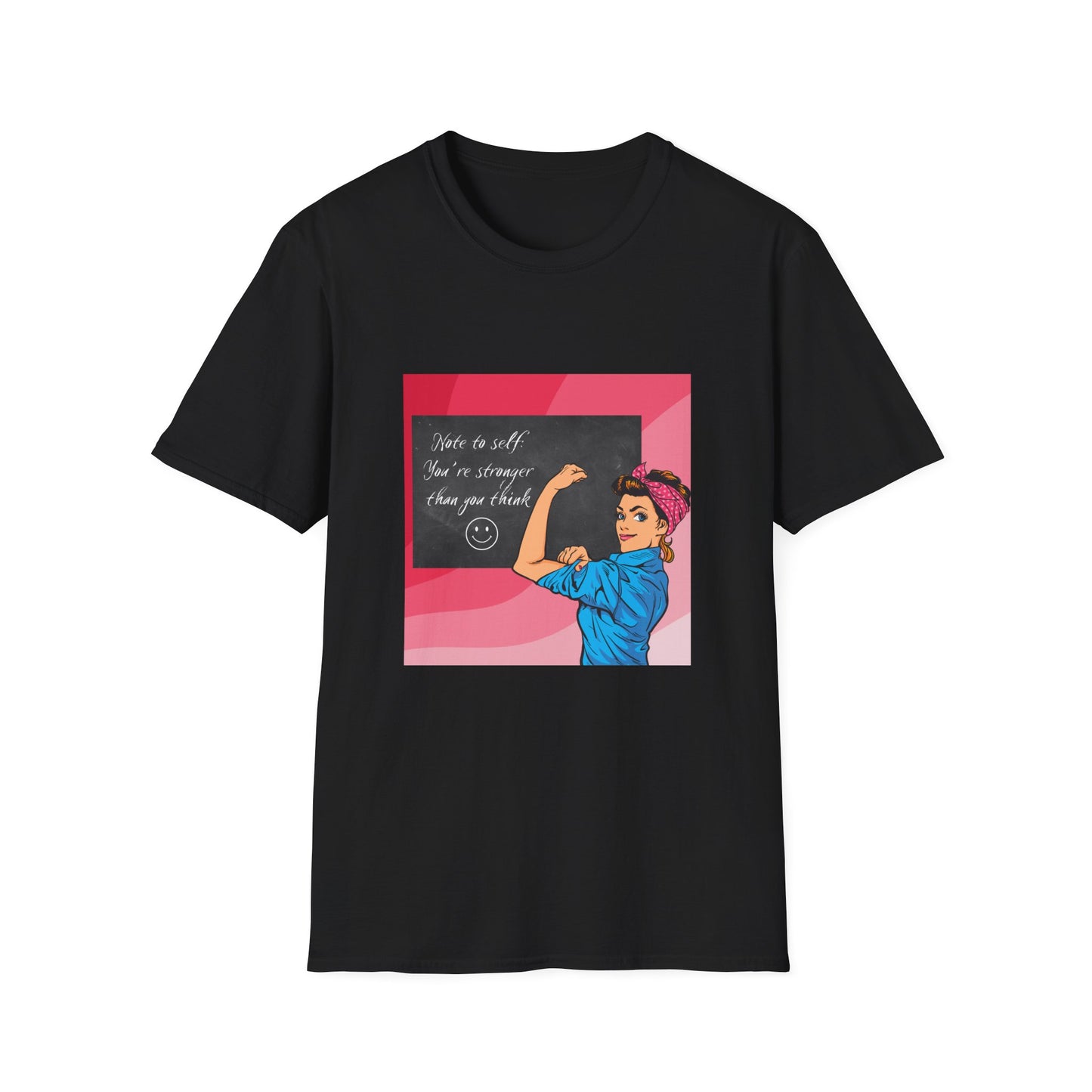 Strong Woman Graphic Unisex Softstyle T-Shirt