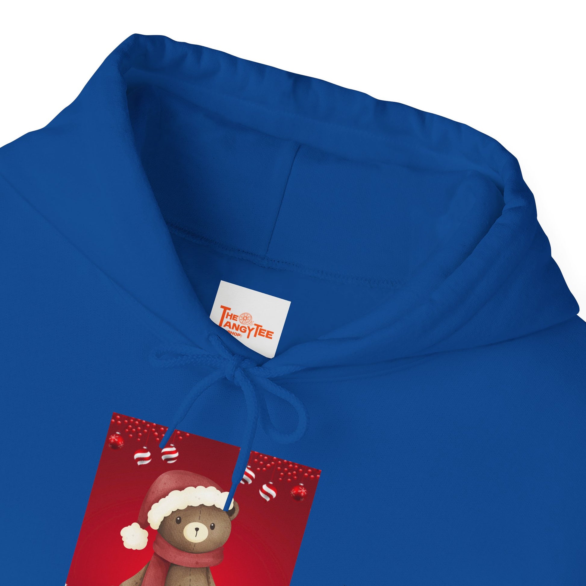 Holiday Teddy Bear Hoodie Sweatshirt