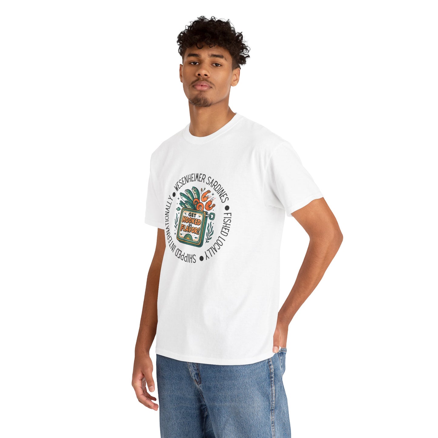Nostalgic Sardine Ad Graphic Top