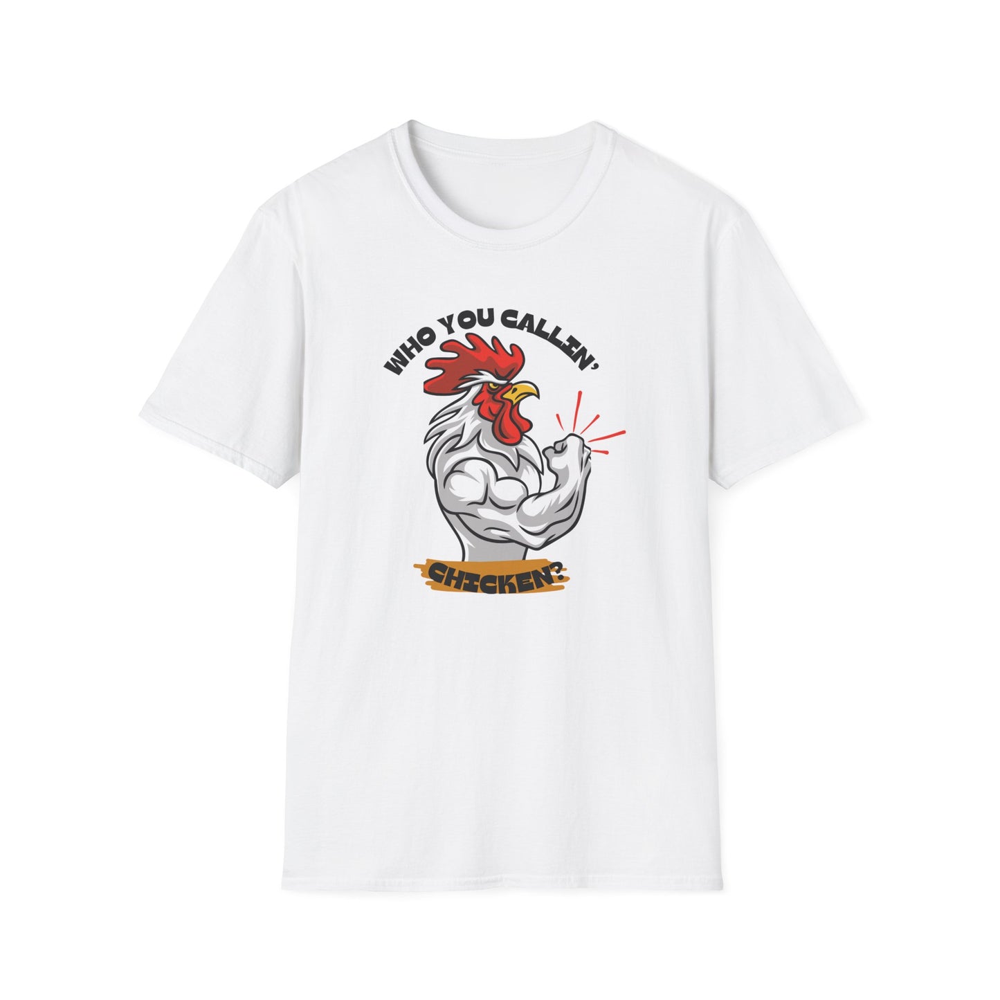 Muscle Chicken Graphic Unisex T-Shirt