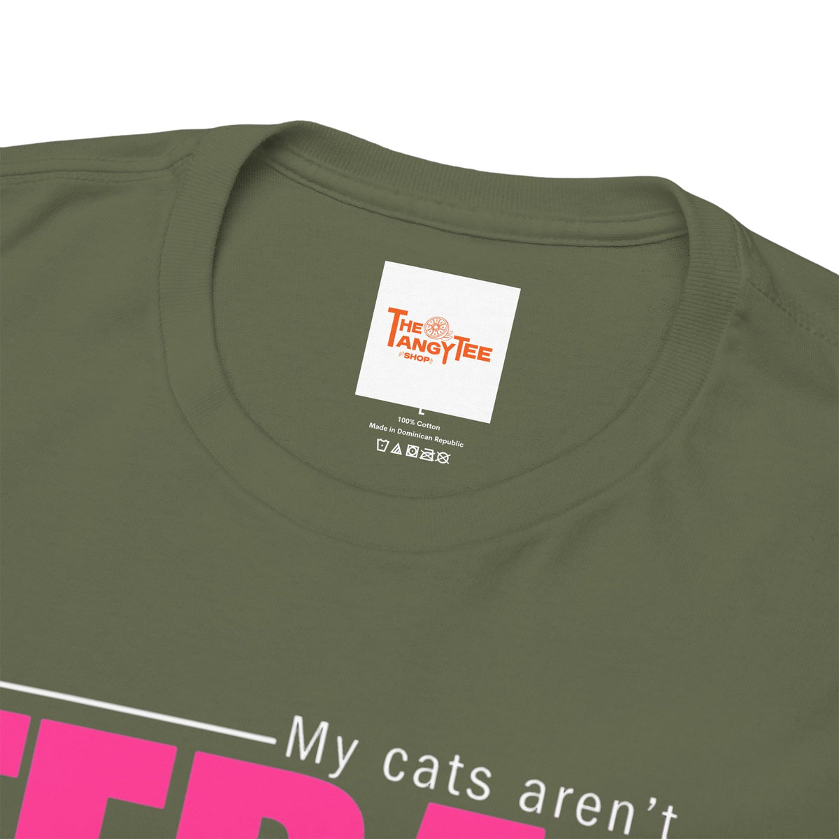 Cat Lover T-Shirt - My Cats Aren't Feral But I Am
