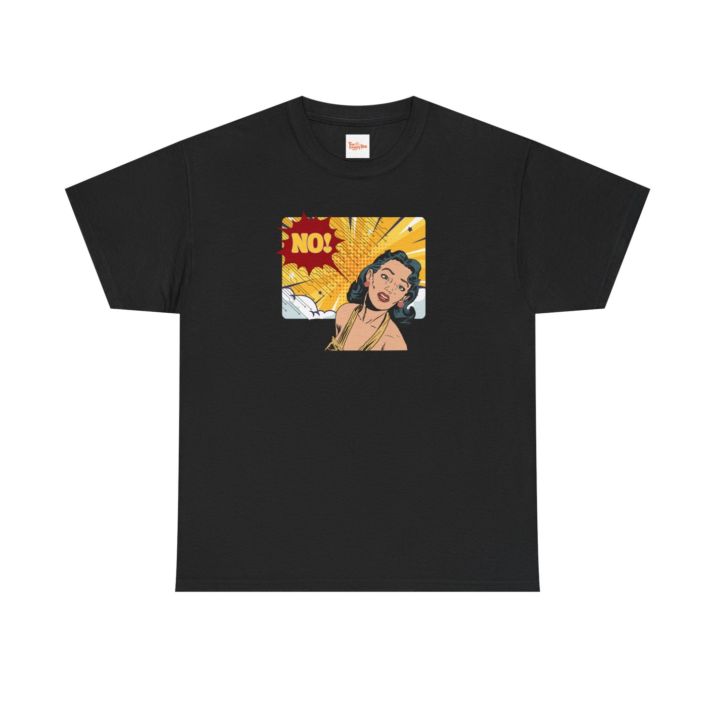 Comic Woman Saying No Tee