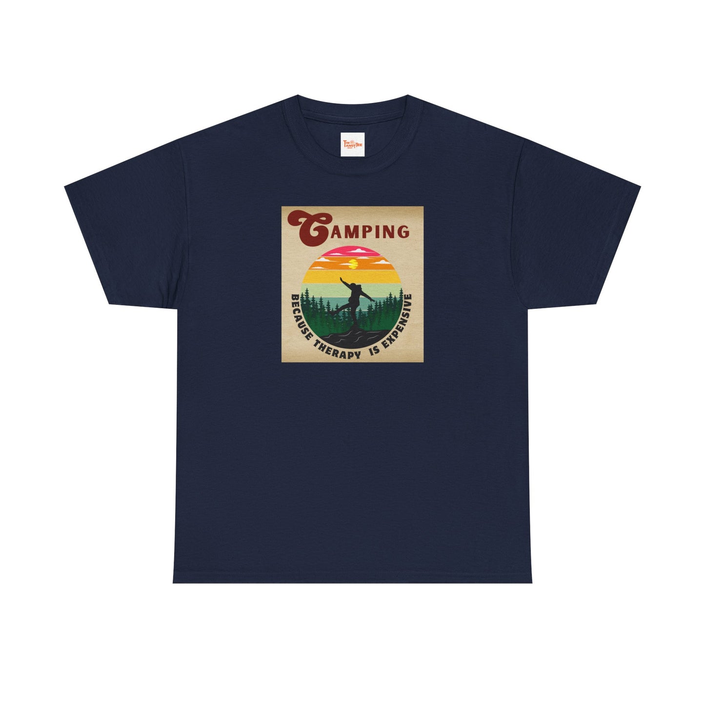 Camping Sunset Tee