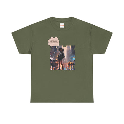 Anime Girl Save the World Tee