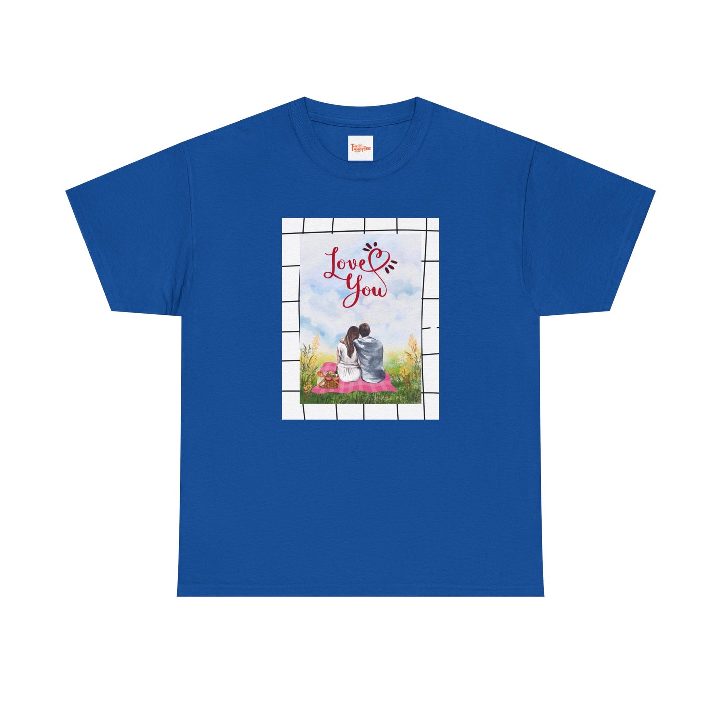 Love You Couple Picnic Tee