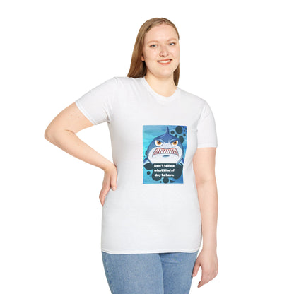 Attitude Shark Graphic Unisex T-Shirt