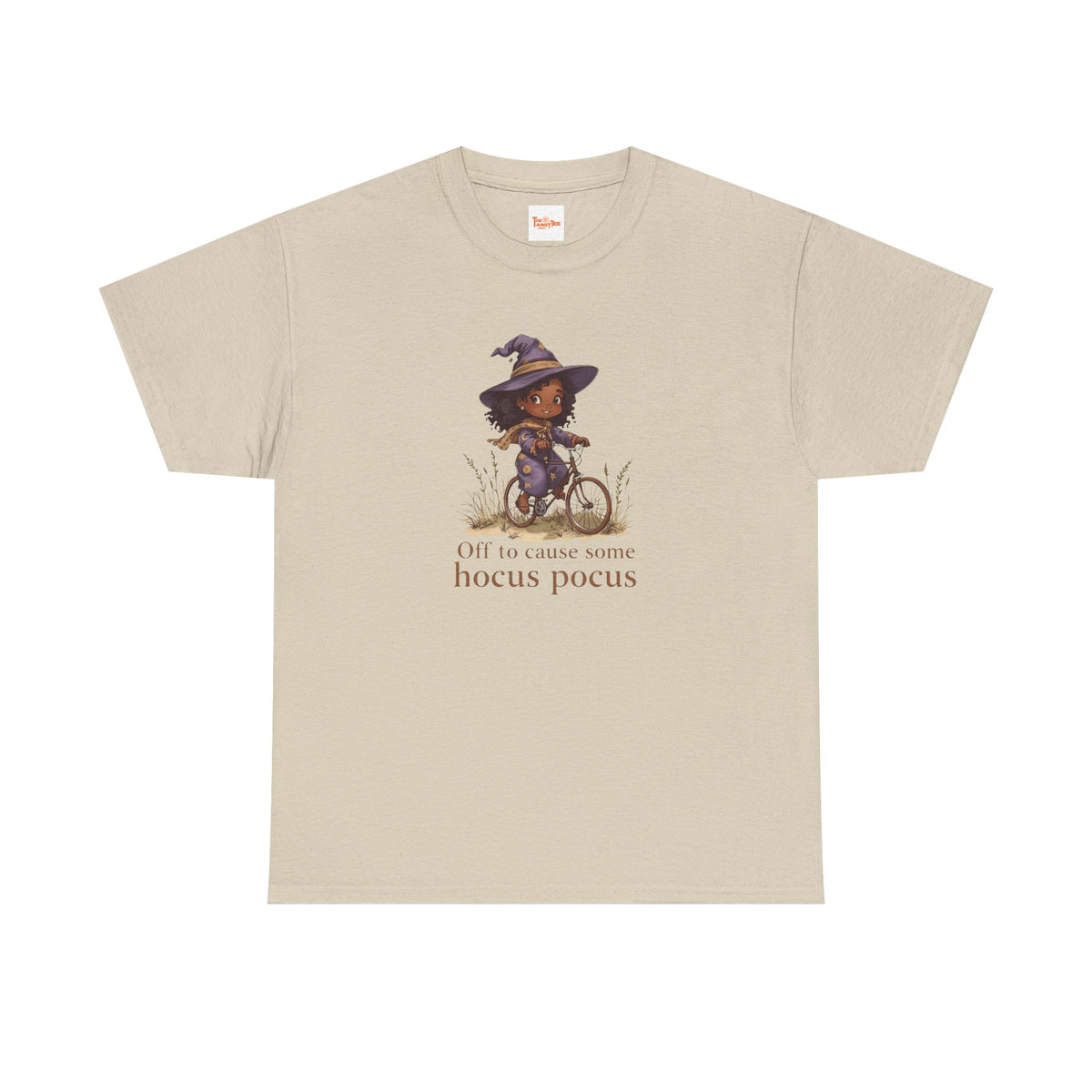 Hocus Pocus Witch Girl Bicycle T-Shirt
