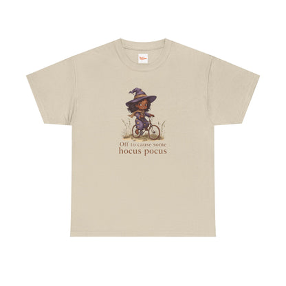 Hocus Pocus Witch Girl Bicycle T-Shirt