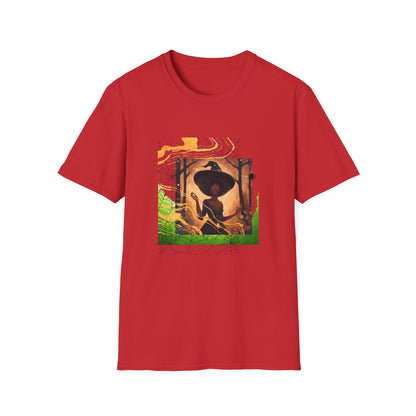 Black Spider Witch Unisex T-Shirt
