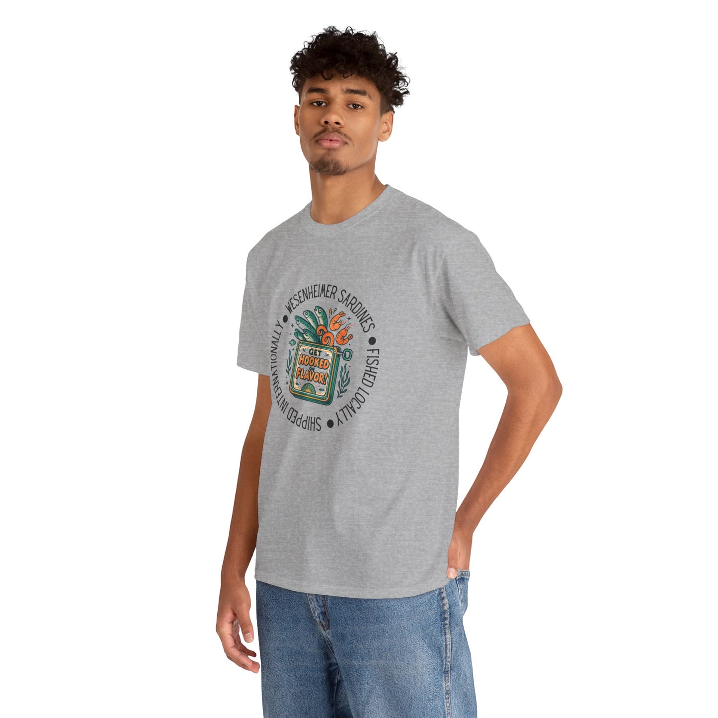Nostalgic Sardine Ad Graphic Top