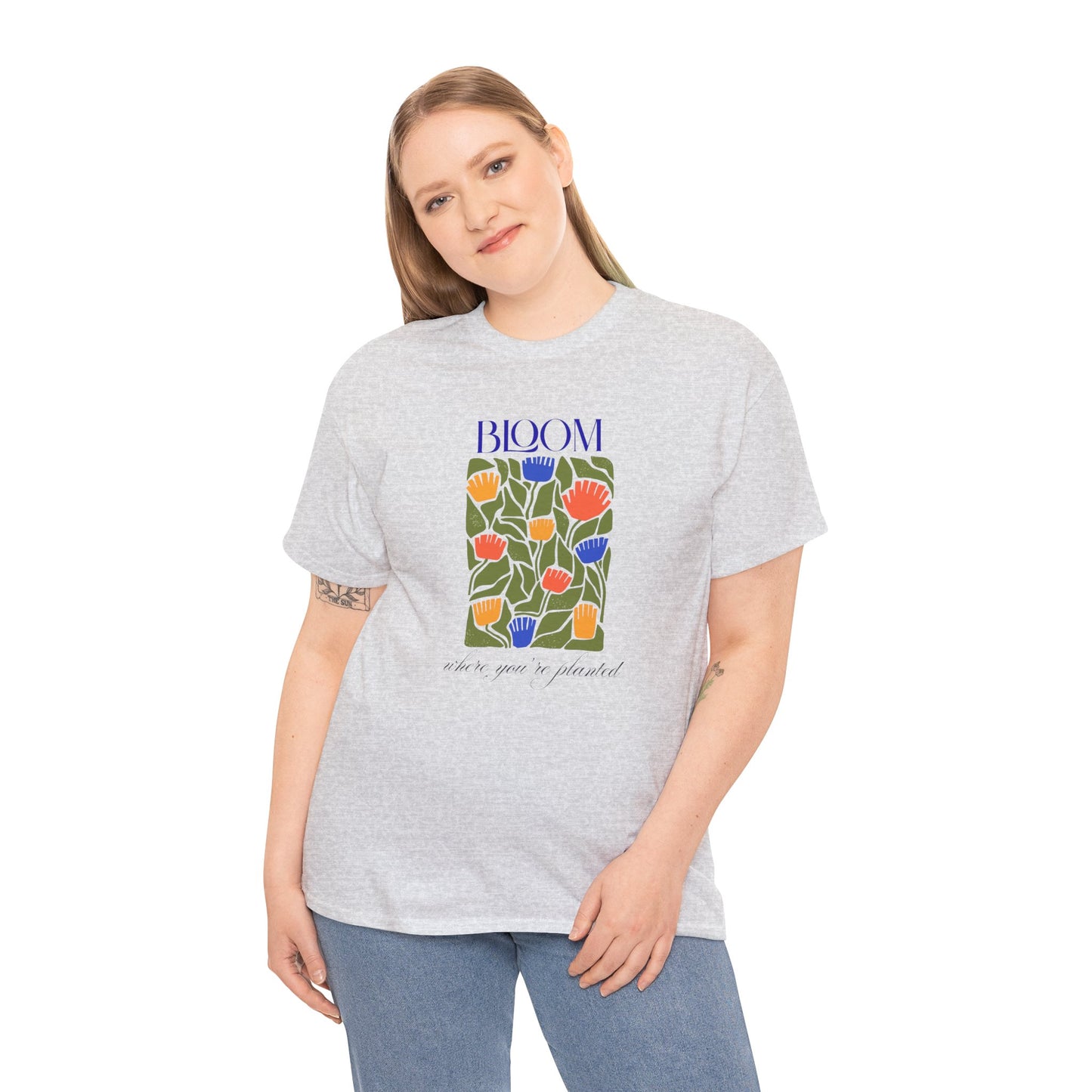 Floral Tee - Bloom Where You're Planted
