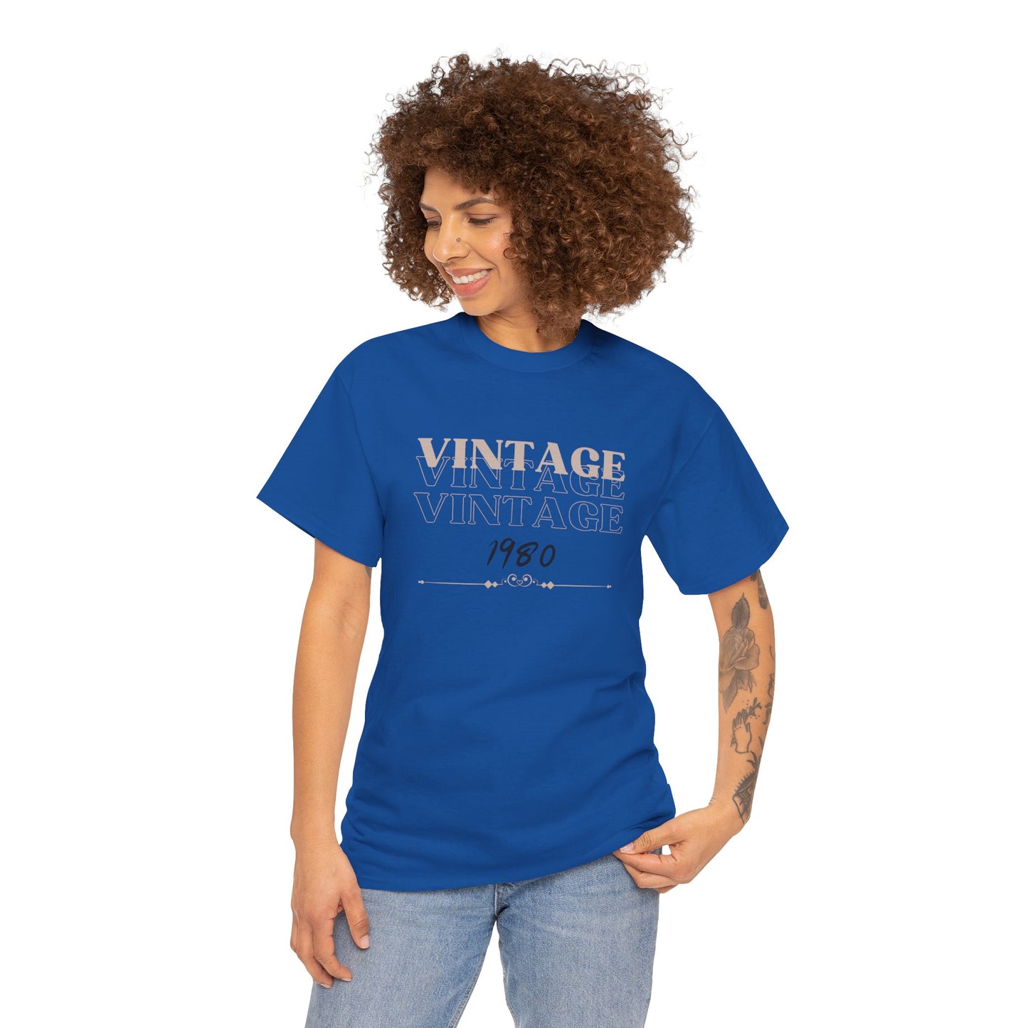 1980 Vintage Unisex Tee