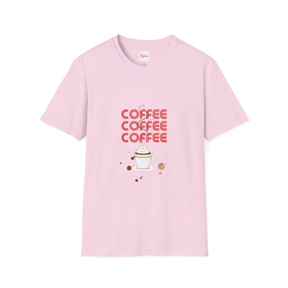 Coffee Coffee Coffee Unisex Softstyle T-Shirt