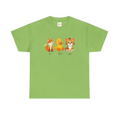 Fox Duck Tiger Graphic Tee