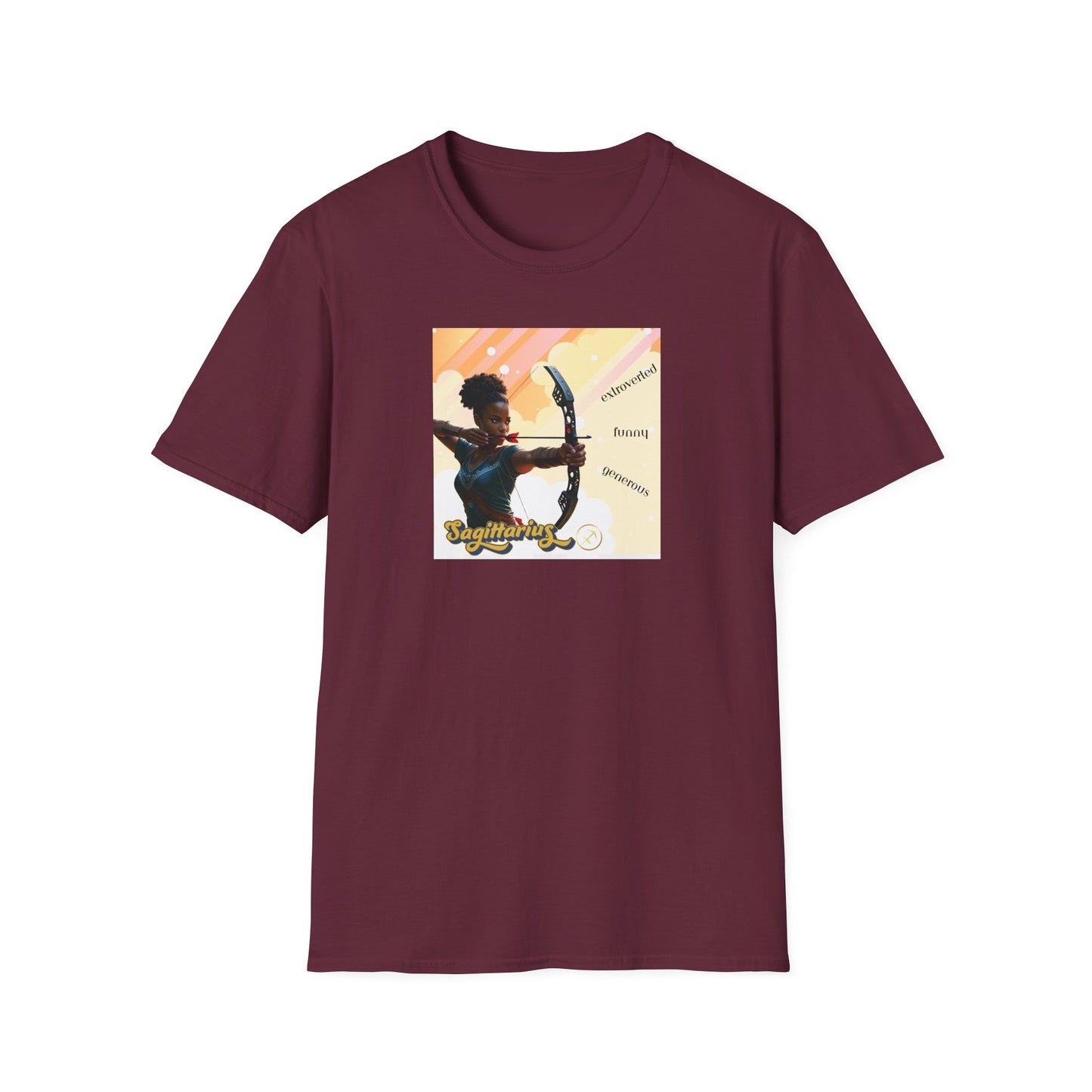 Sagittarius Zodiac Archer T-Shirt