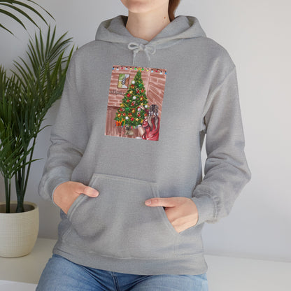Christmas Girl Hoodie Sweatshirt - Merry Christmas Graphic