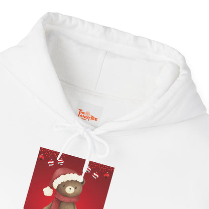 Holiday Teddy Bear Hoodie Sweatshirt