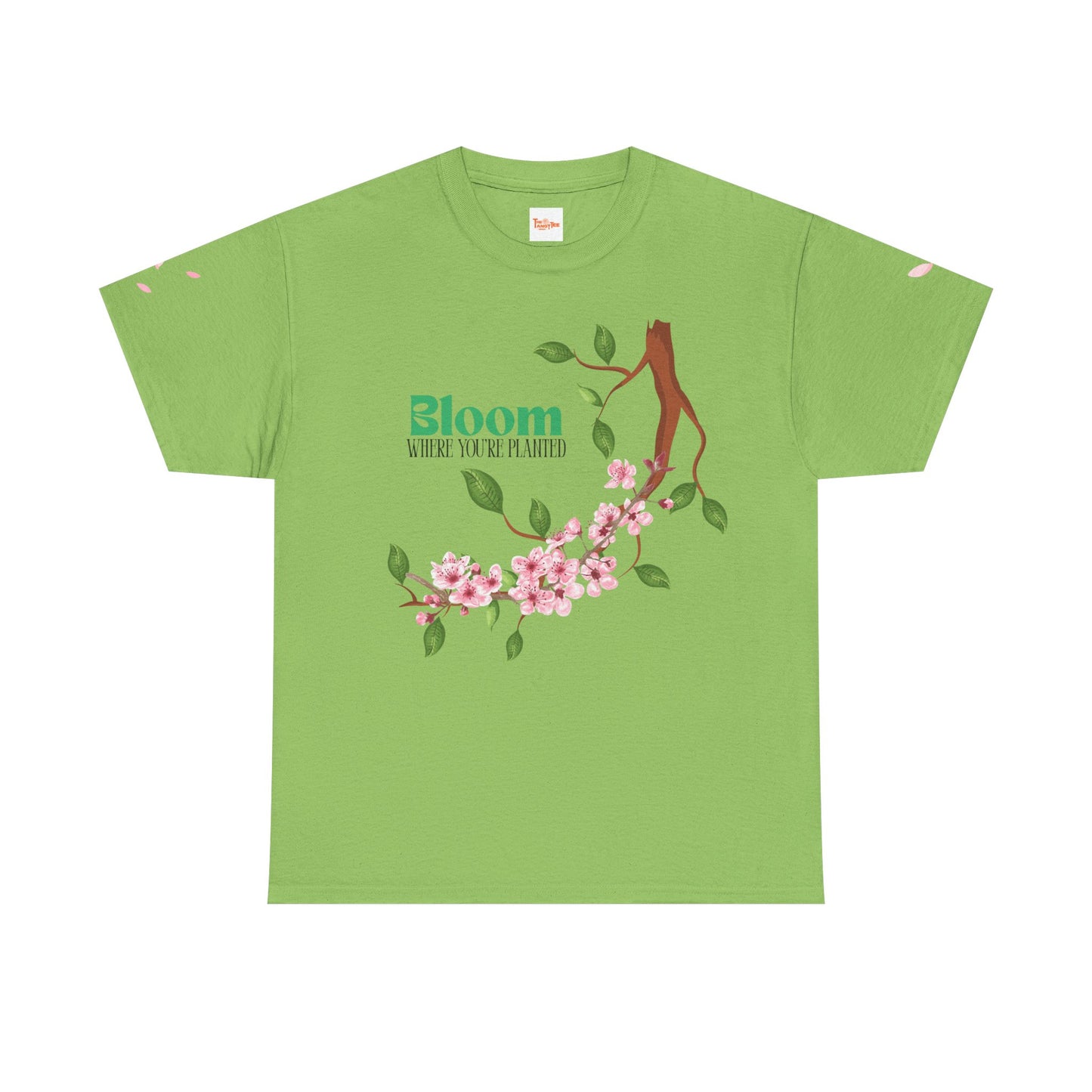 Graphic Tee - Bloom Where You're Planted, Trailing Vines Design