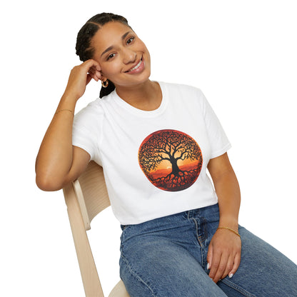 Sunset Tree of Life T-Shirt