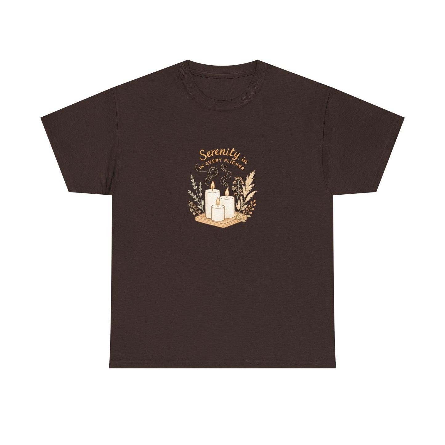 Serenity Candle Cotton Tee