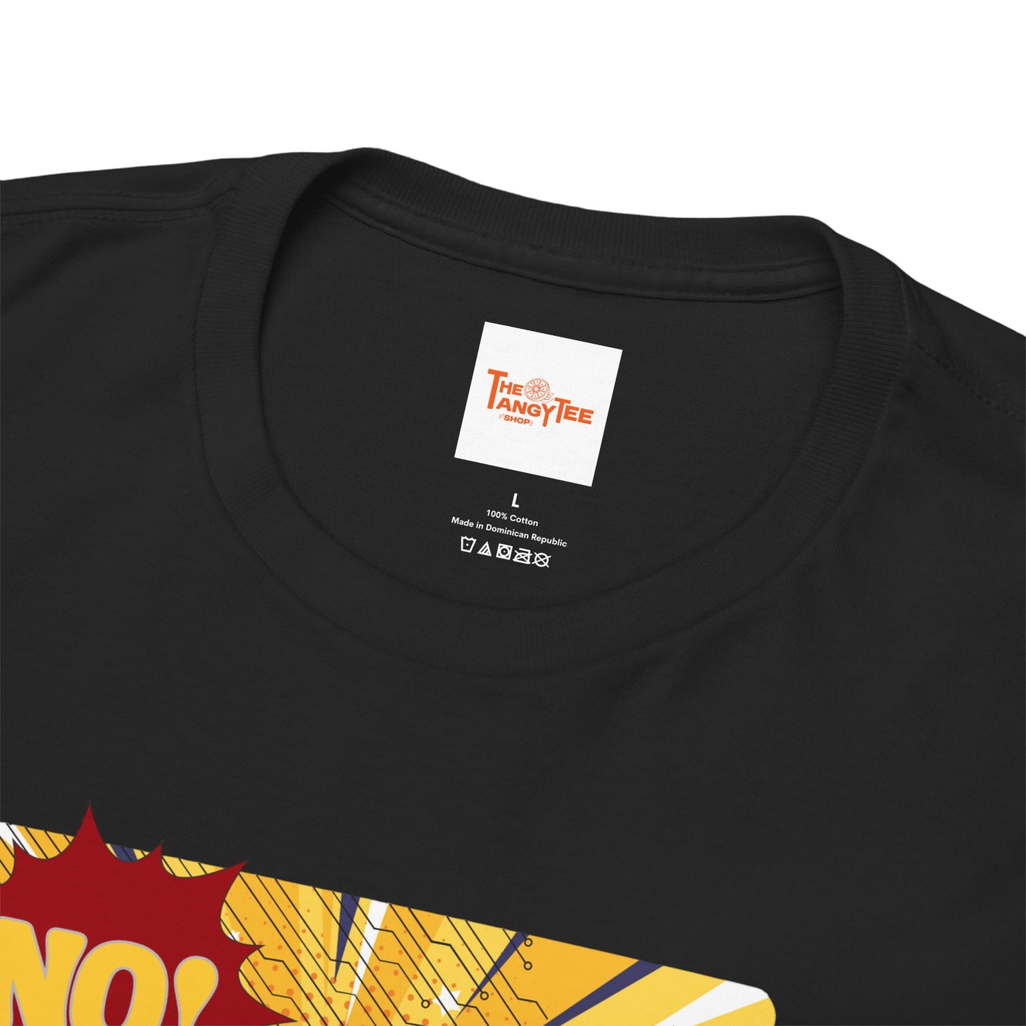 Comic Woman Saying No Tee