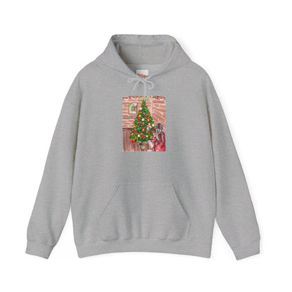 Christmas Girl Hoodie Sweatshirt - Merry Christmas Graphic