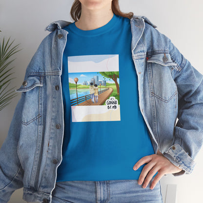 Graphic Tee It's Gonna Be OK Couple Walking Park