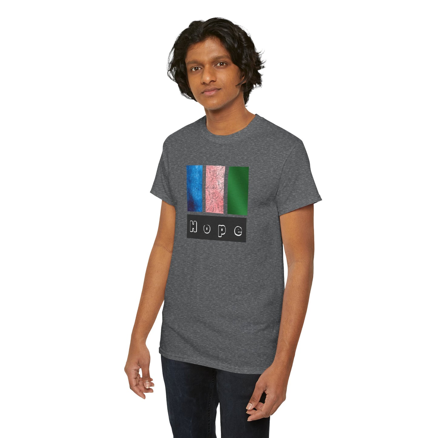 Hope Colorful Panels Unisex Tee