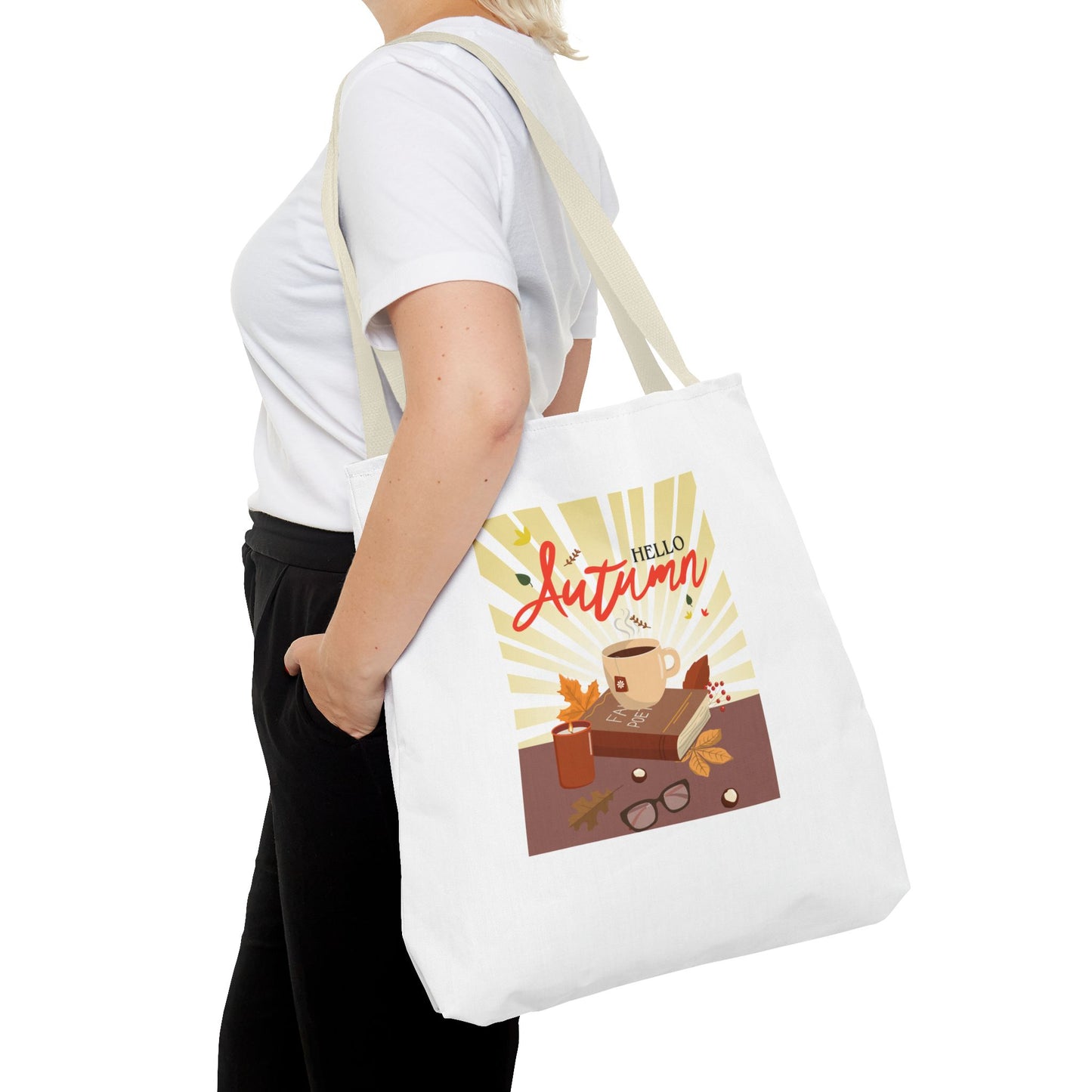 Autumn Book Tote Bag