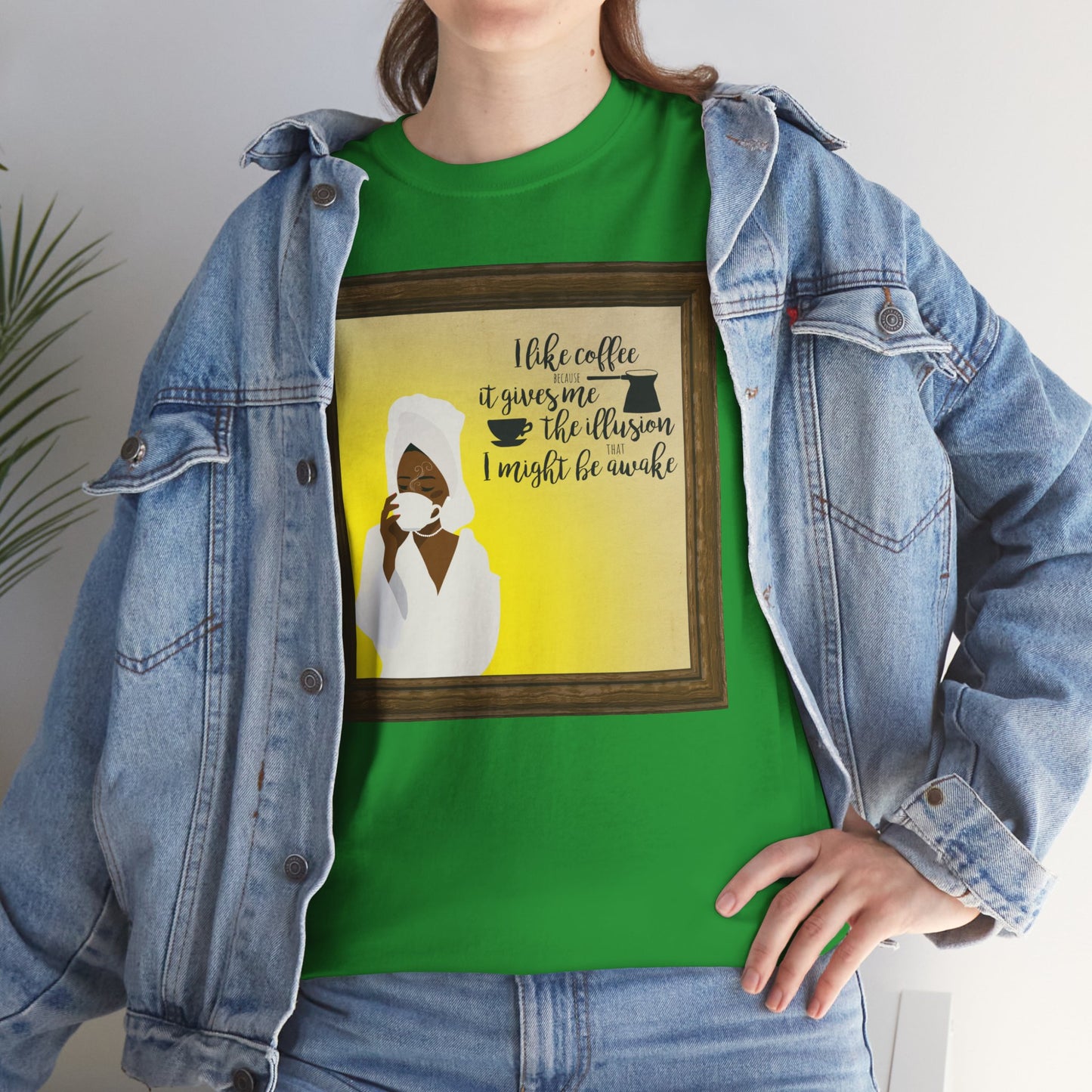 Coffee Illusion Unisex Tee