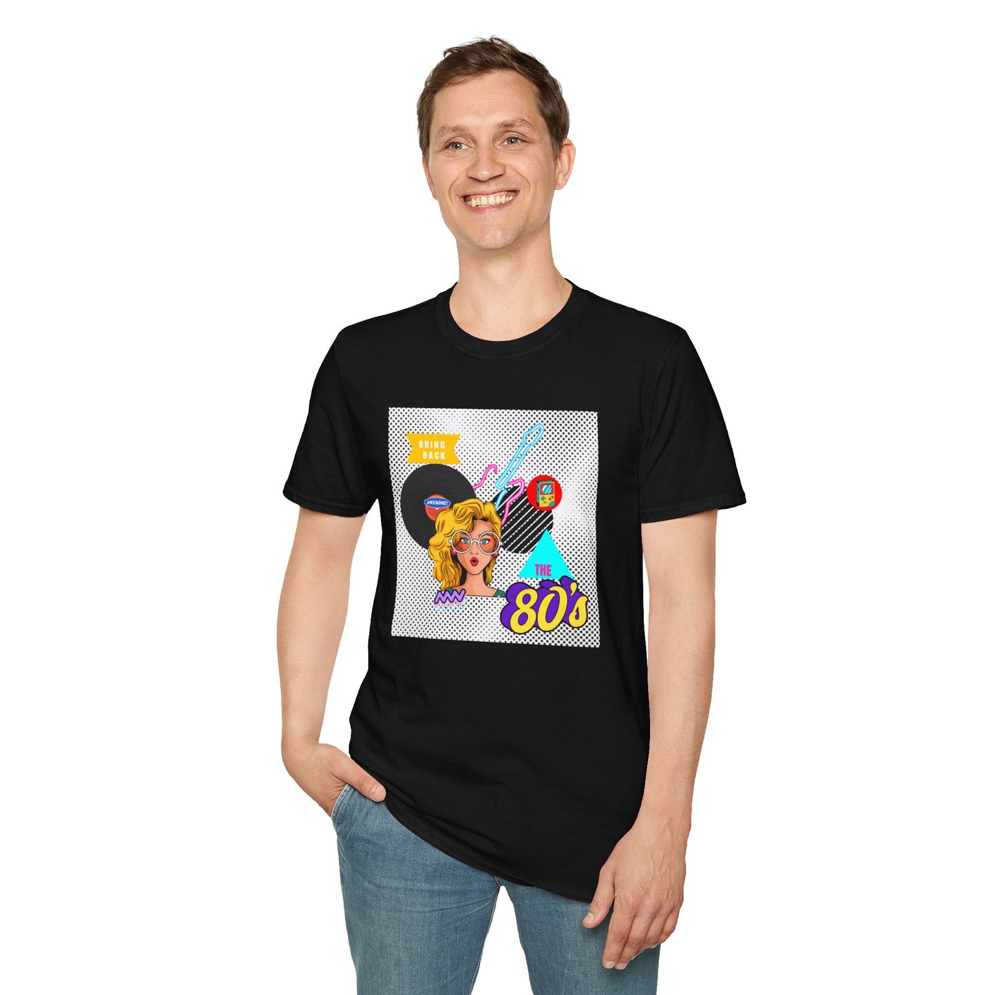 Bring Back the 80s T-Shirt — Retro Pop Culture Graphic