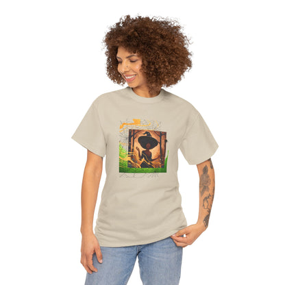 African American Witch Spiderweb T-Shirt